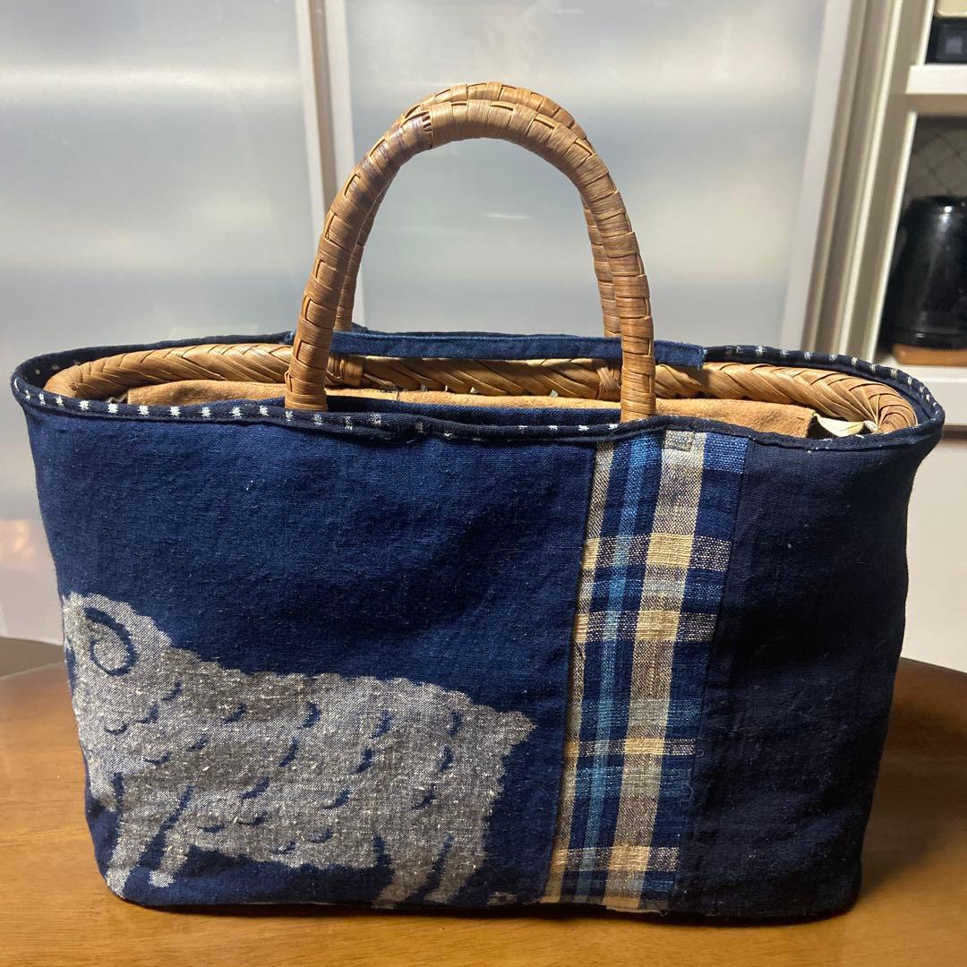 ナルトラブ 山葡萄 かごバッグ