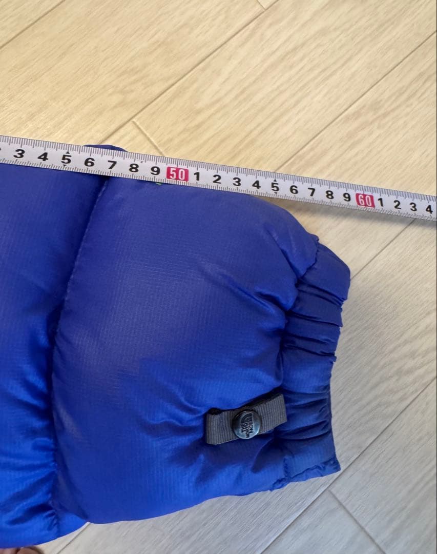 値下げ！THE NORTH FACE ダウンジャケット 青/黄