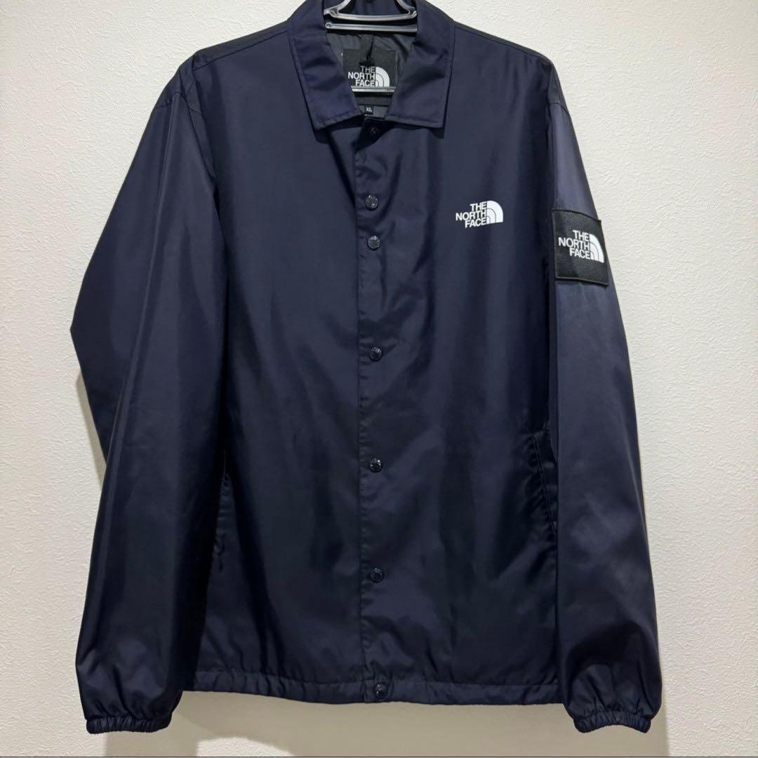 シ*爺様 ほぼ新品　THE NORTH FACE XL コーチジャケット ネイビ