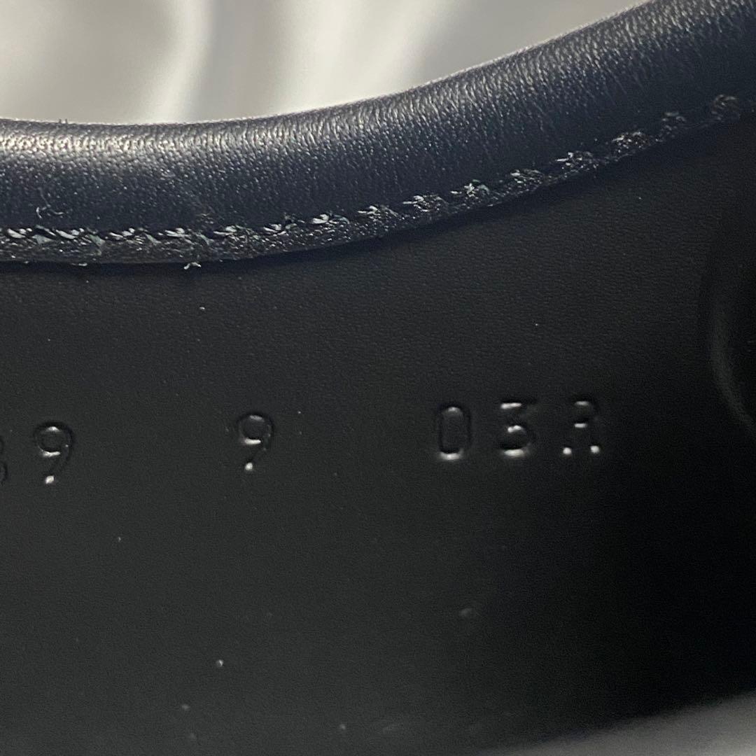 GUCCI グッチ　28cm スニーカー GGキャンバス ネイビー ブラック 黒