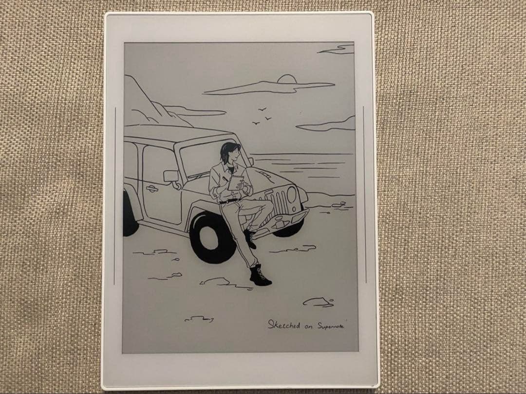 【美品】SupernoteNomadA6X2 3点セット