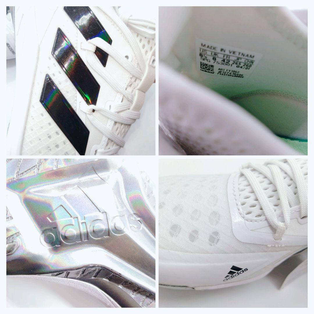 新品　アディゼロ アフターバーナー8 アペックス　26.5cm ホワイト