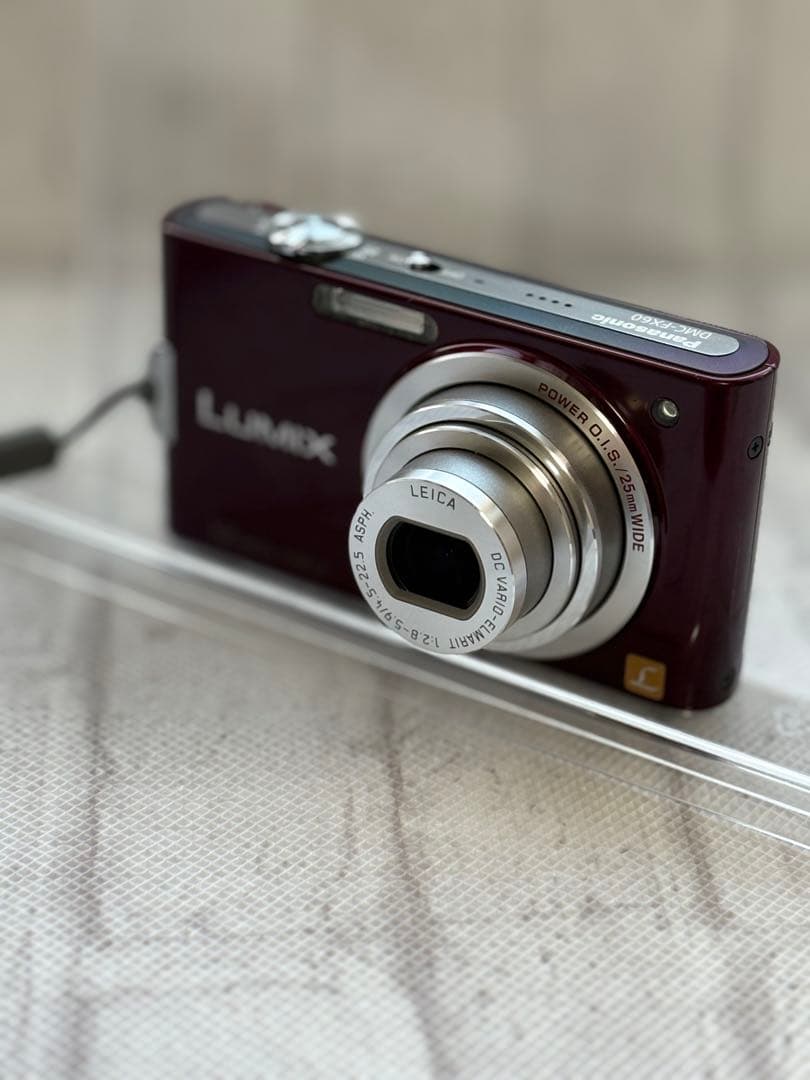 【美品】デジカメ Panasonic DMC-FX60 動作確認済み