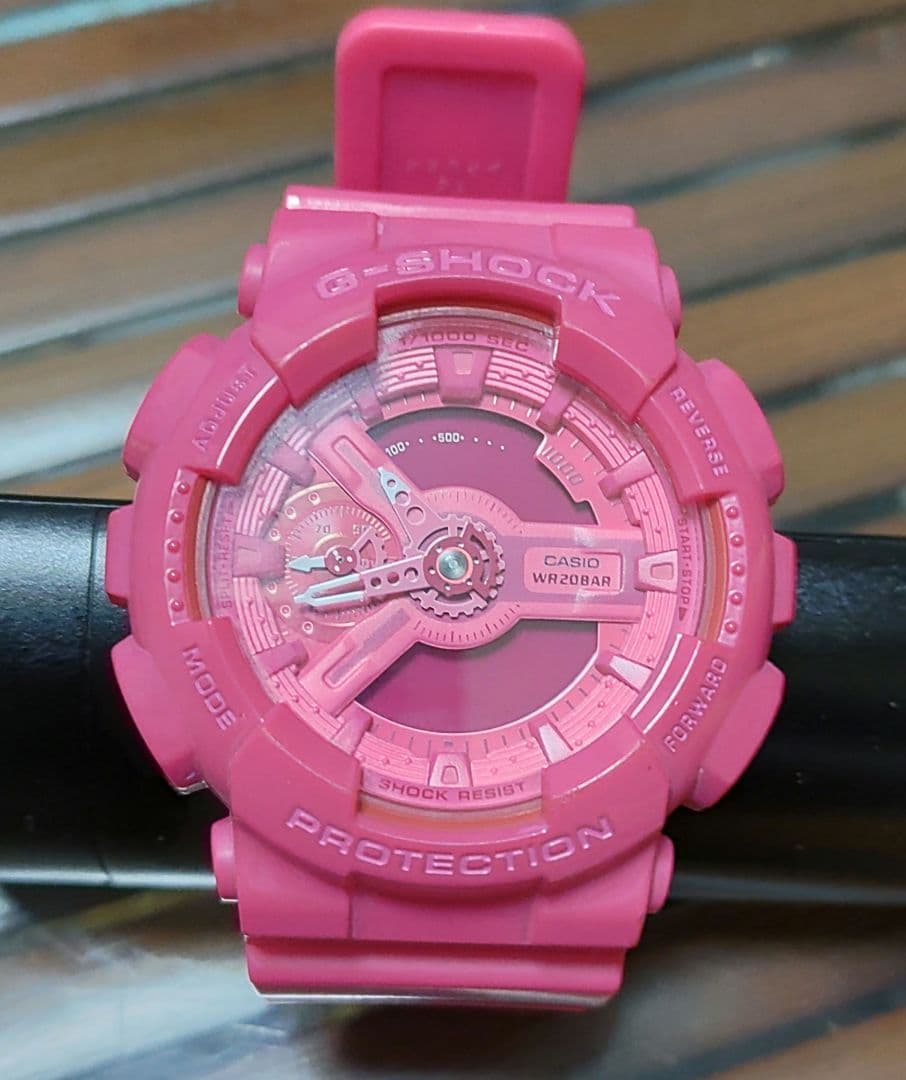 キッコウさん⭐G-SHOCK ピンク アナログ＆デジタル腕時計