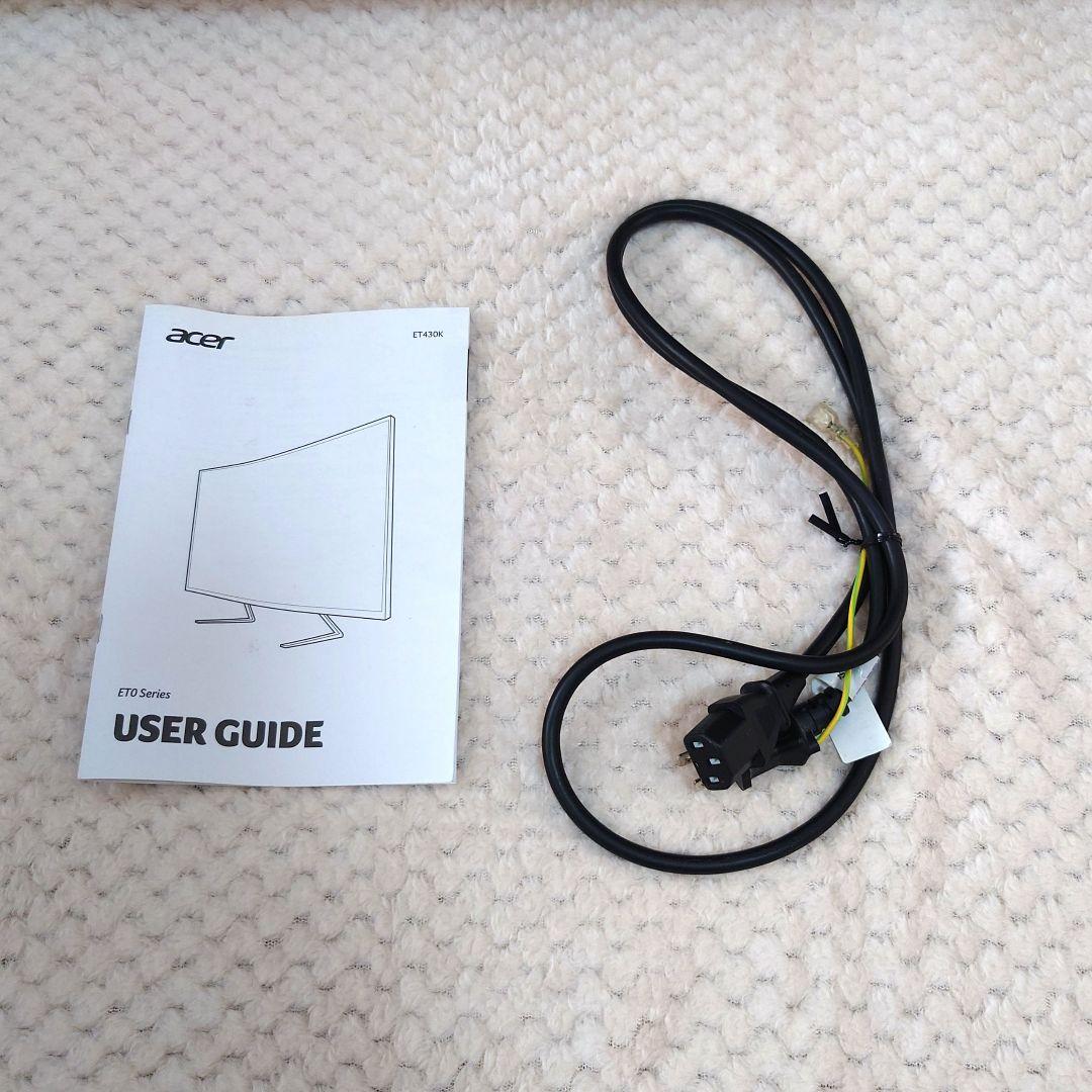 Acer EK430Kwmiiqppx 43インチ ワイド ディスプレイモニター