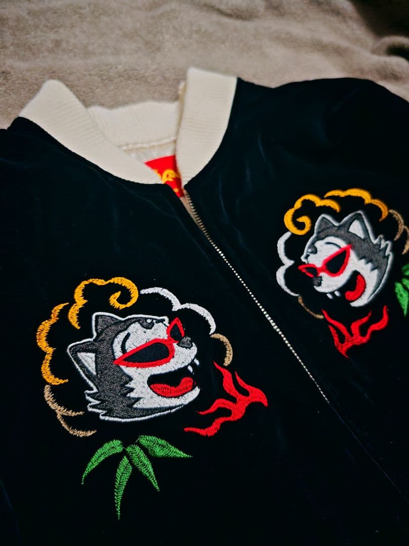 CREAM SODA 日本限定 スカジャン ２面用 別珍 サテン unisex