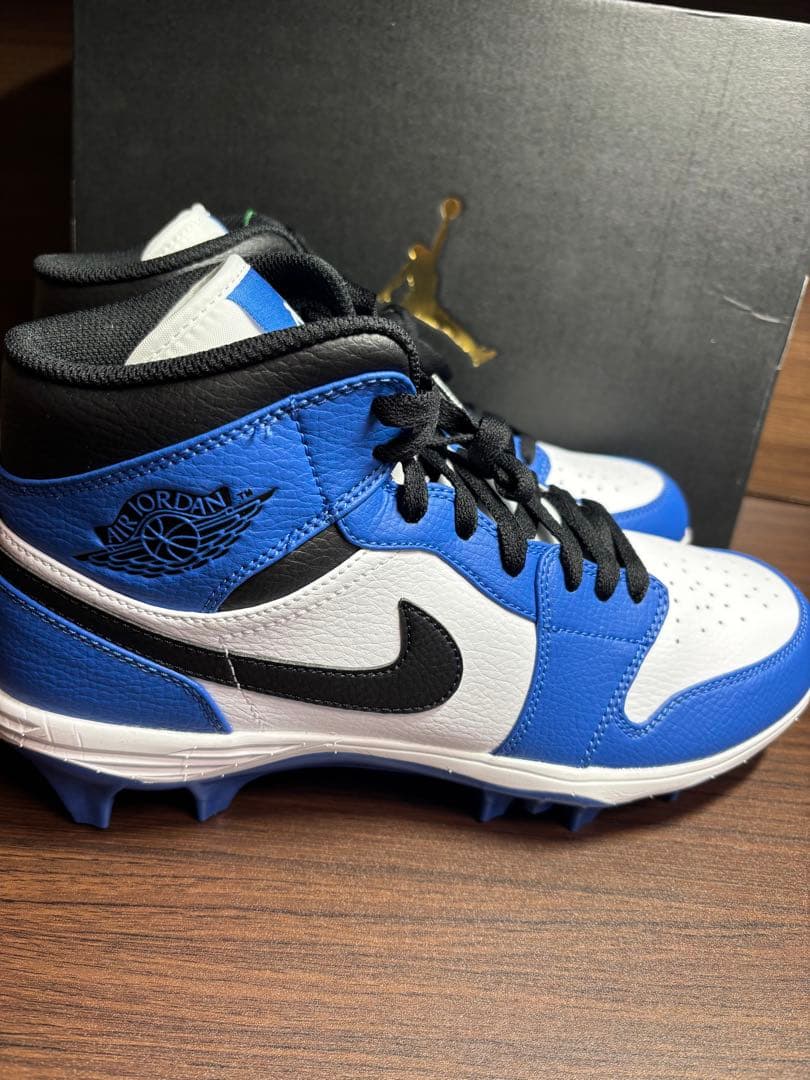 ジョーダン 1 ミッド TD クリート ゲームロイヤル　野球スパイク27.0㎝