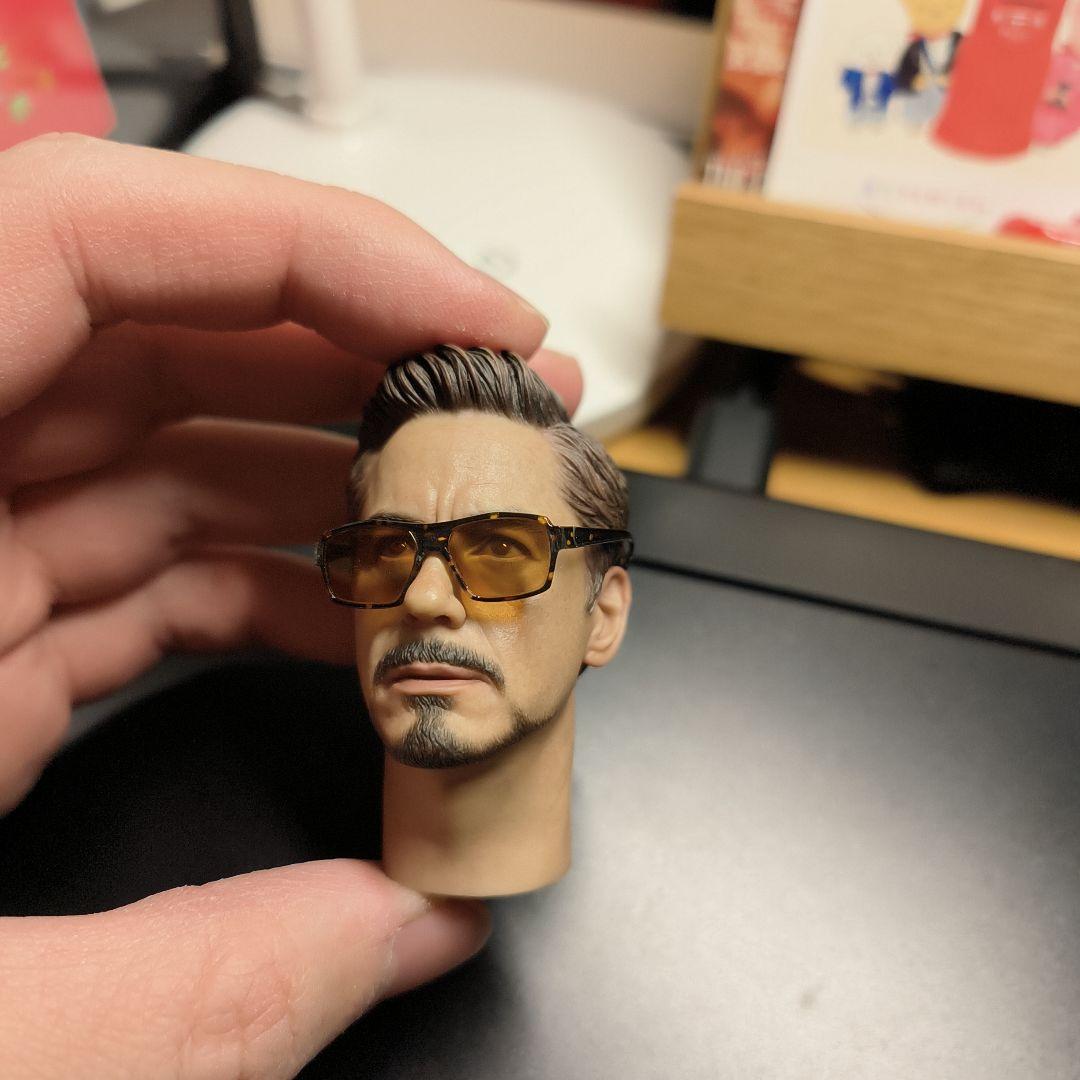 wm_13swtアイアンマン カスタマイズヘッド フィギュアプラスメガネ