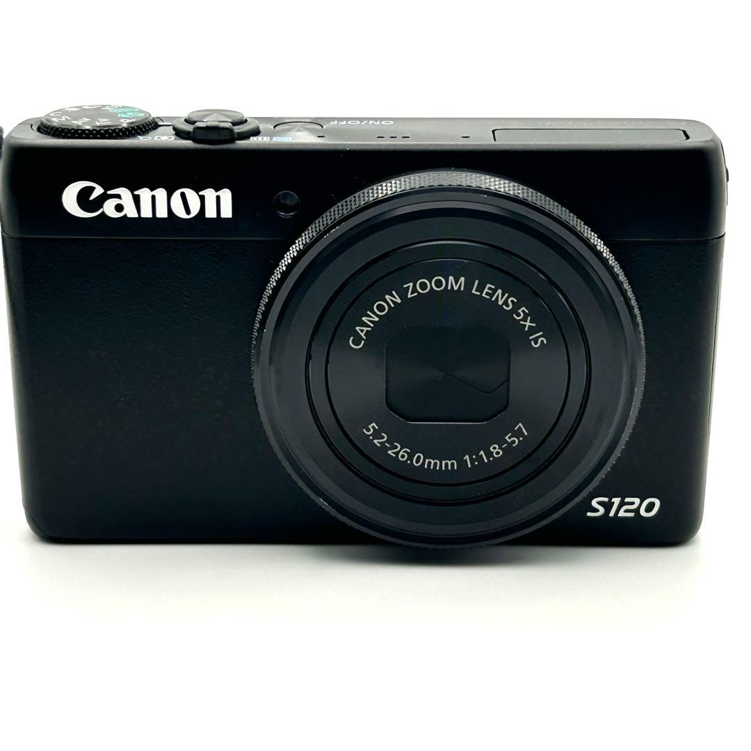 (美品)CanonキャノンPowerShot S120ブラック動作確認済み