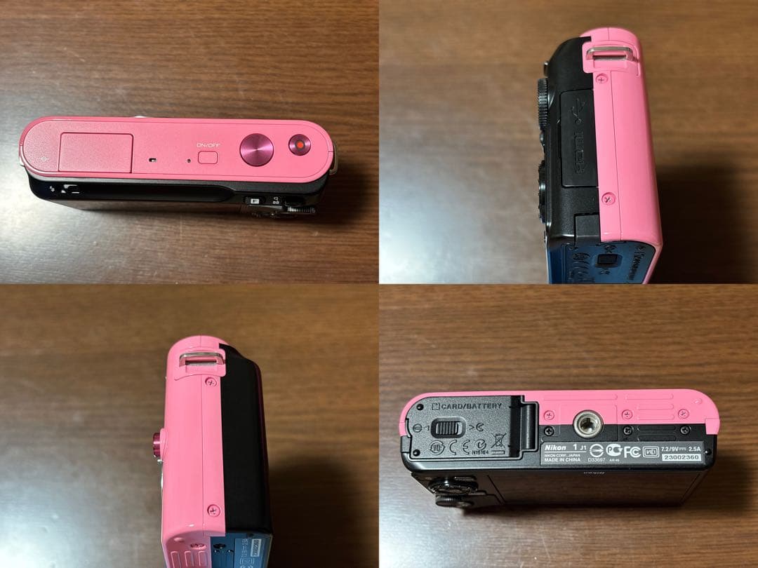 Nikon 1 J1 ダブルズーム ピンクスペシャルキット レンズ2本絞り故障