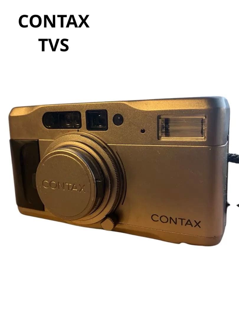 【希少】CONTAX TVS データバックつき　フィルムカメラ