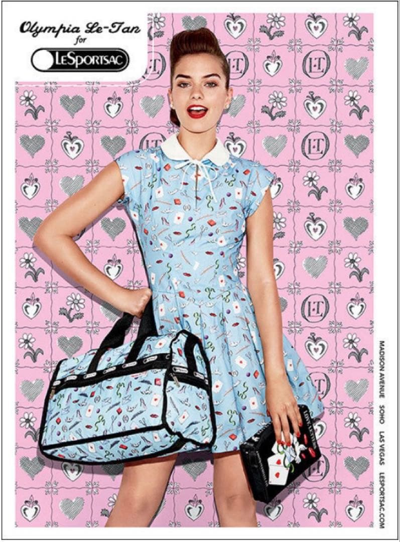 美品✨レスポートサック ボストンバッグ オランピアルタン コラボ 大容量 旅行