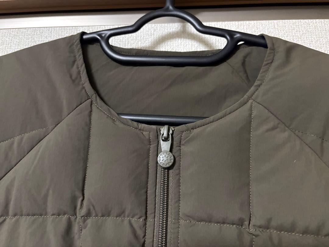 ★ピンクパール★ダークブラウン キルティングダウンジャケット