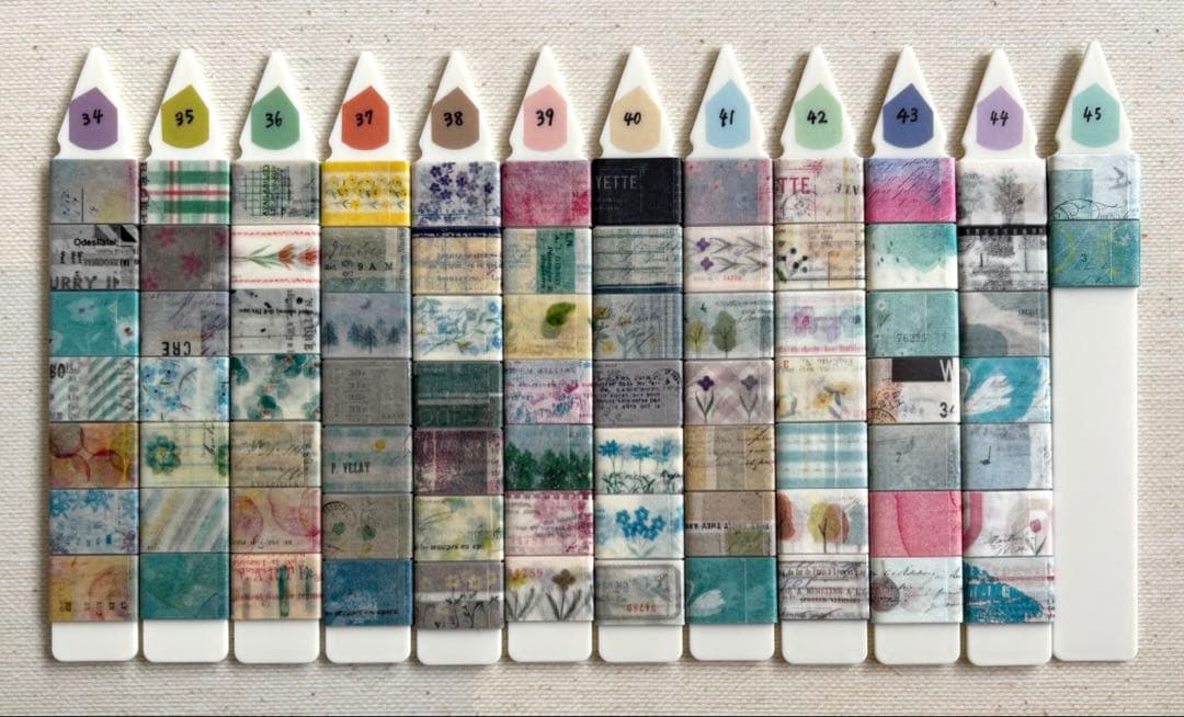 つばさ　ヨハク　マスキングテープ333種類　各約50cmお裾分け　切り売り