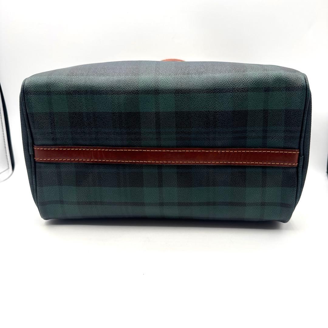 Polo Ralph Lauren ミニボストンバッグ ブラックウォッチ PVC