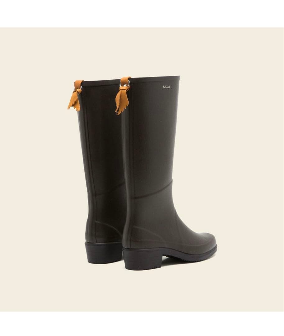 ごはんさん★AIGLE ブラック 長靴