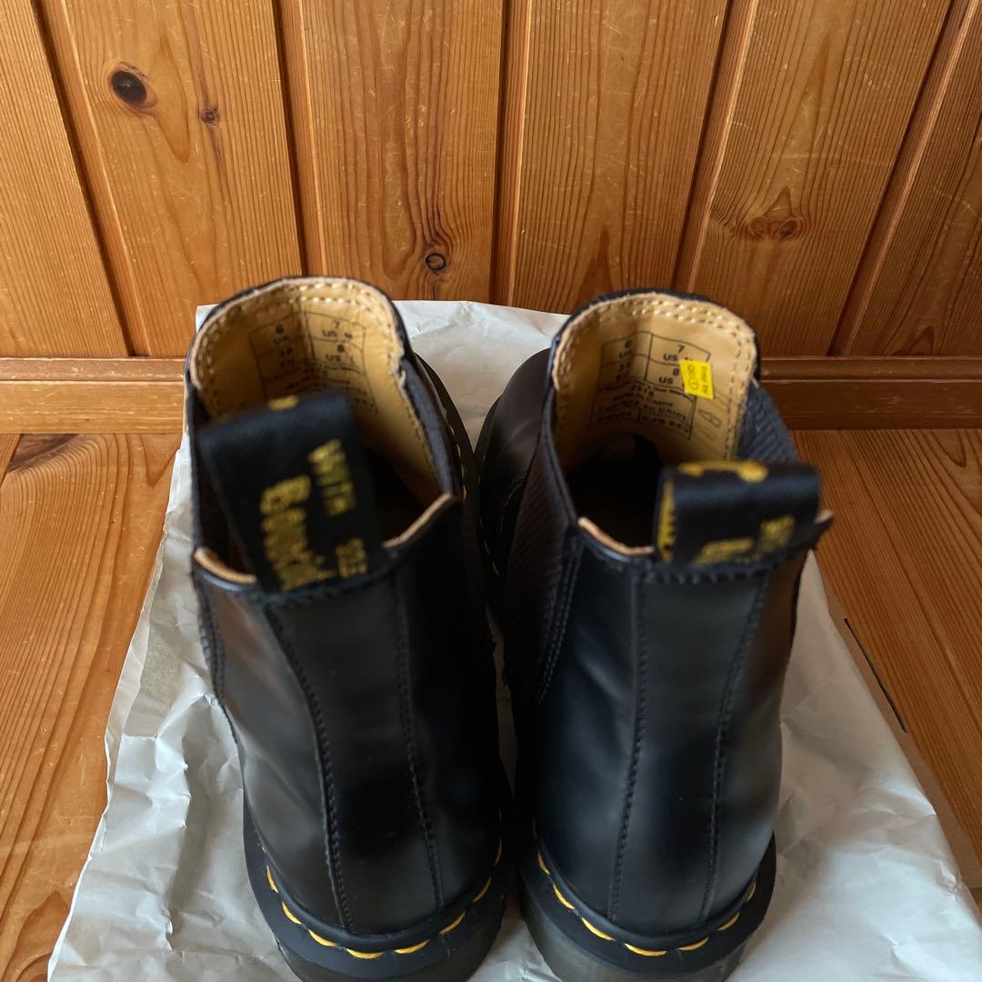 Dr. Martens ブラック サイドゴアブーツ　UK6