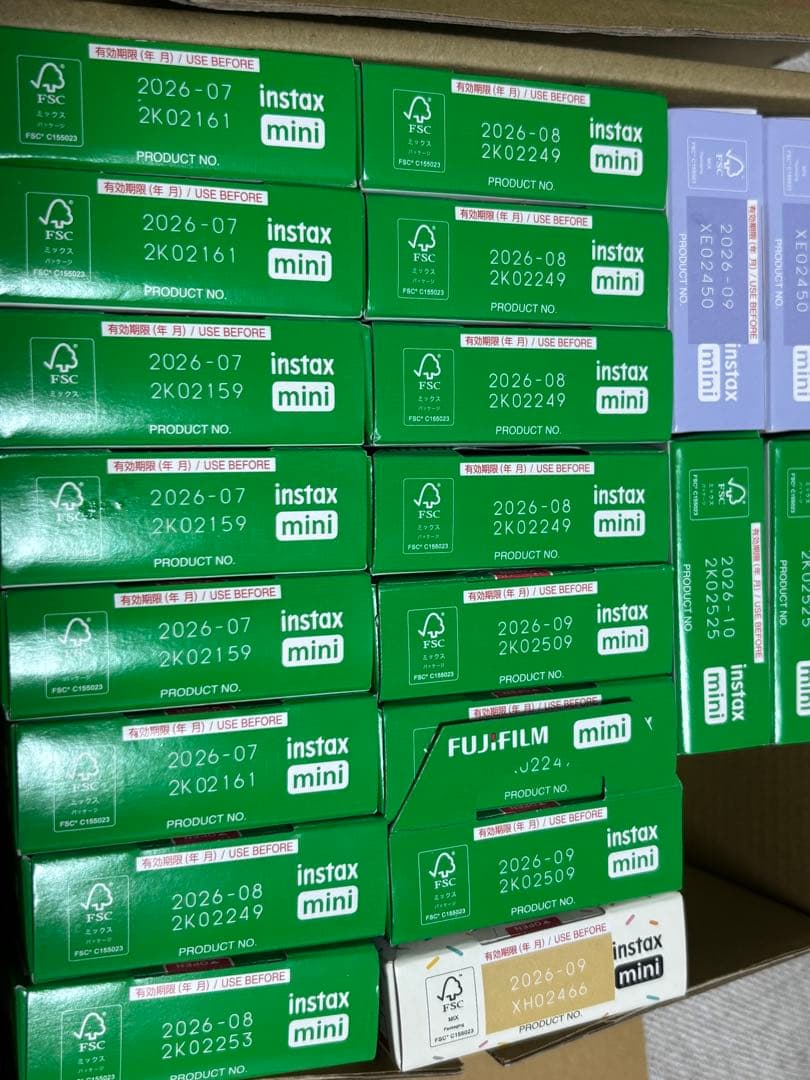FUJIFILM instax mini インスタントフィルム 390枚