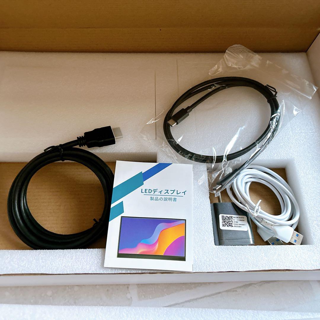 モバイル モニター タッチ スクリーン 15.6 インチ 1920 x 1080