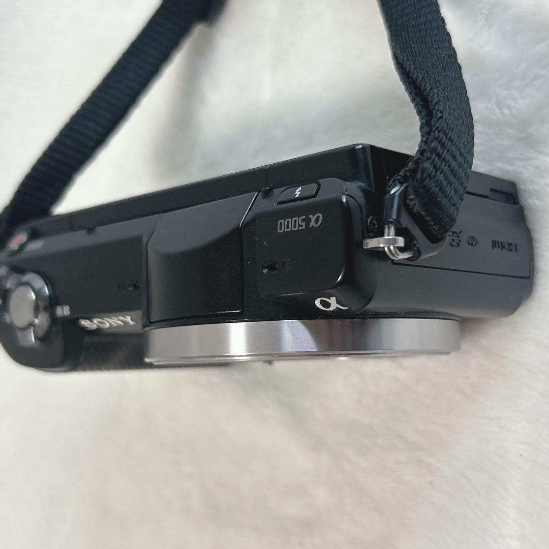 ✨動作品✨ SONY α5000 ILCE-5000L-B レンズキット