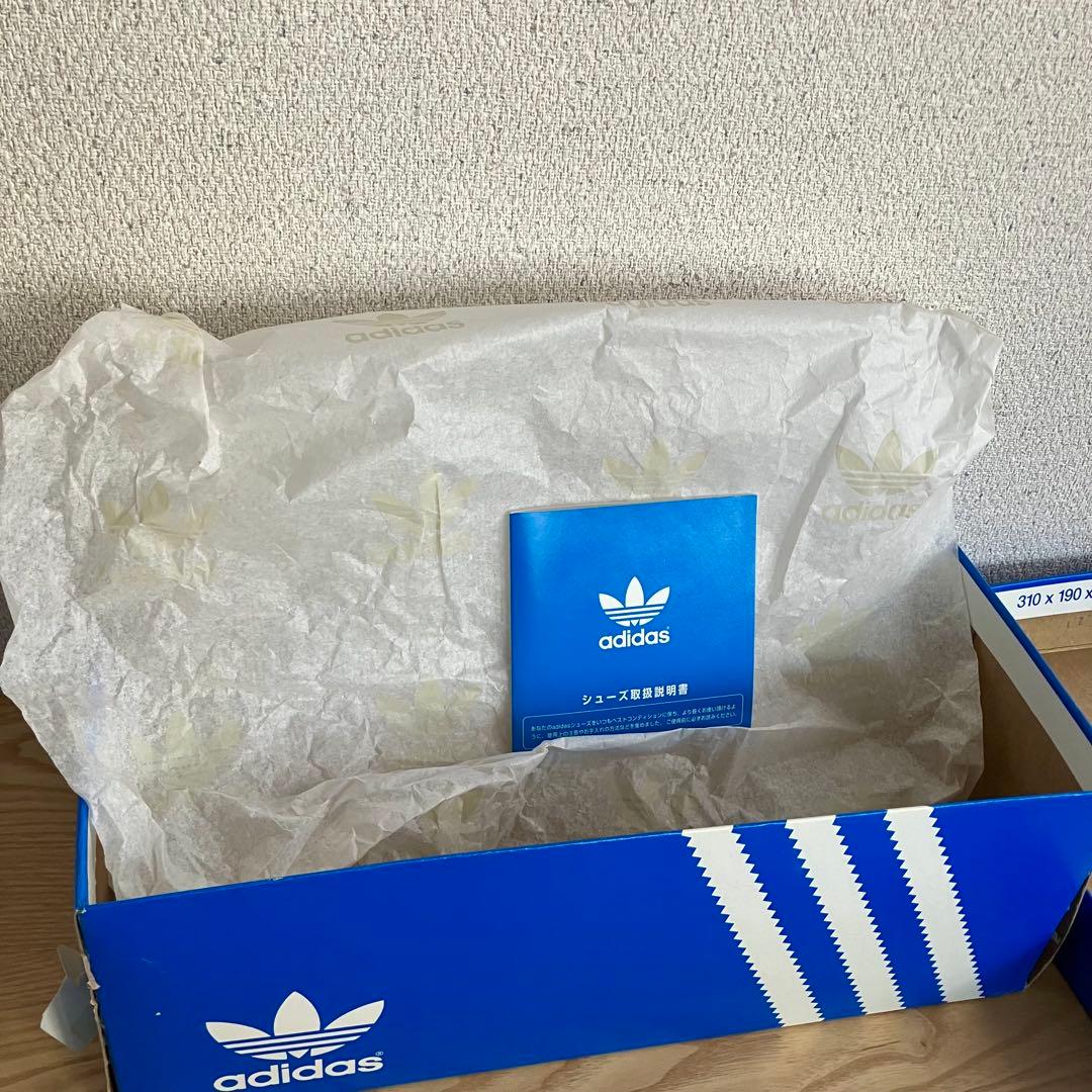 【新品未使用】adidas COUNTRY 73 ホワイト×グリーン 27.5