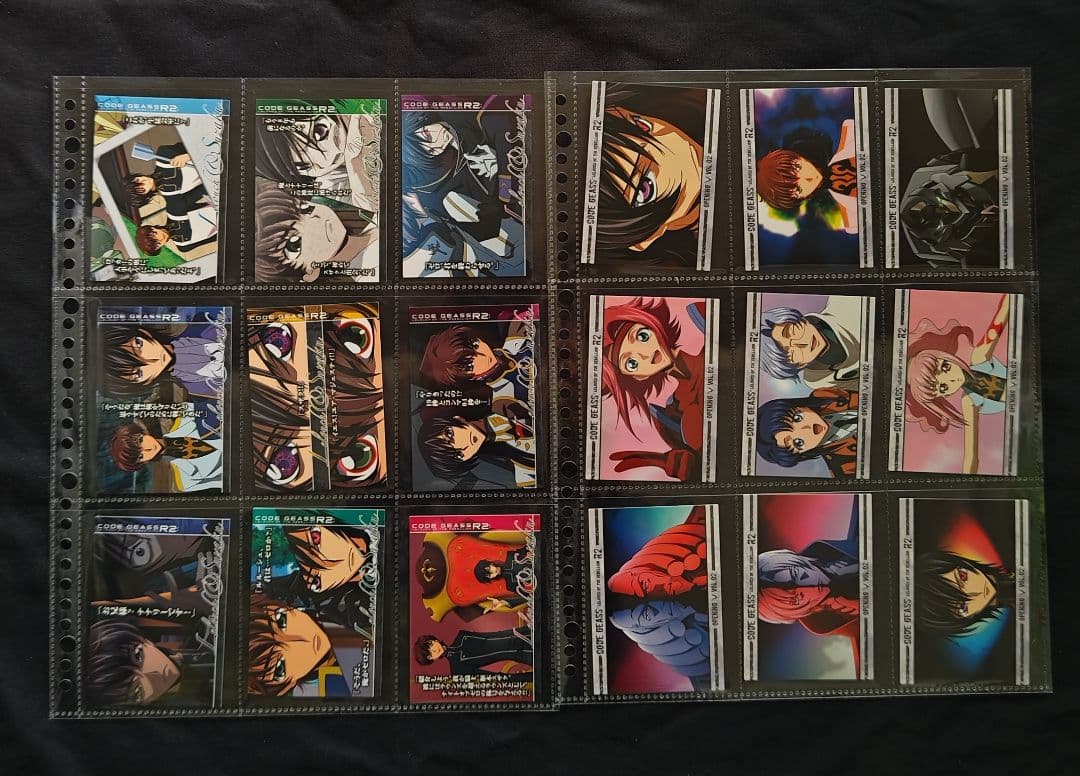カードダスマスターズ コードギアスR2 /1st・2nd ・ダブり100枚以上
