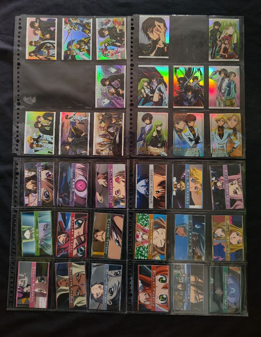 カードダスマスターズ コードギアスR2 /1st・2nd ・ダブり100枚以上