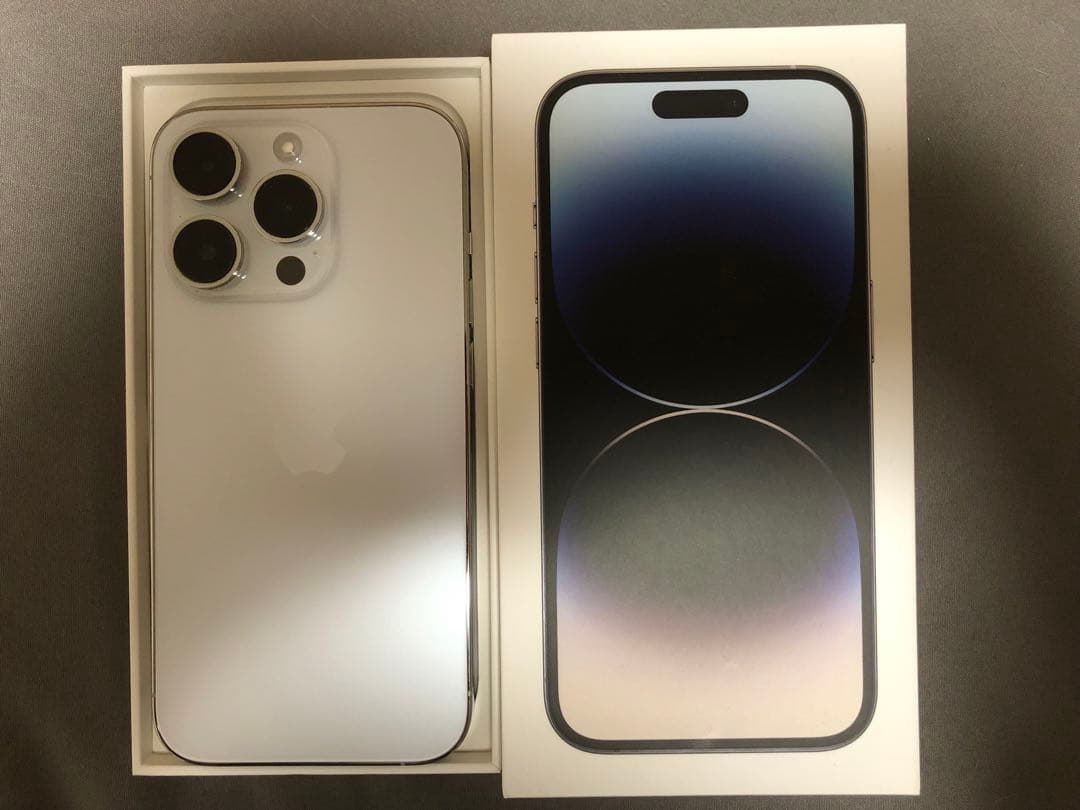 ラ*ン様 iPhone 14 pro シルバー 128GB 本体　Apple s