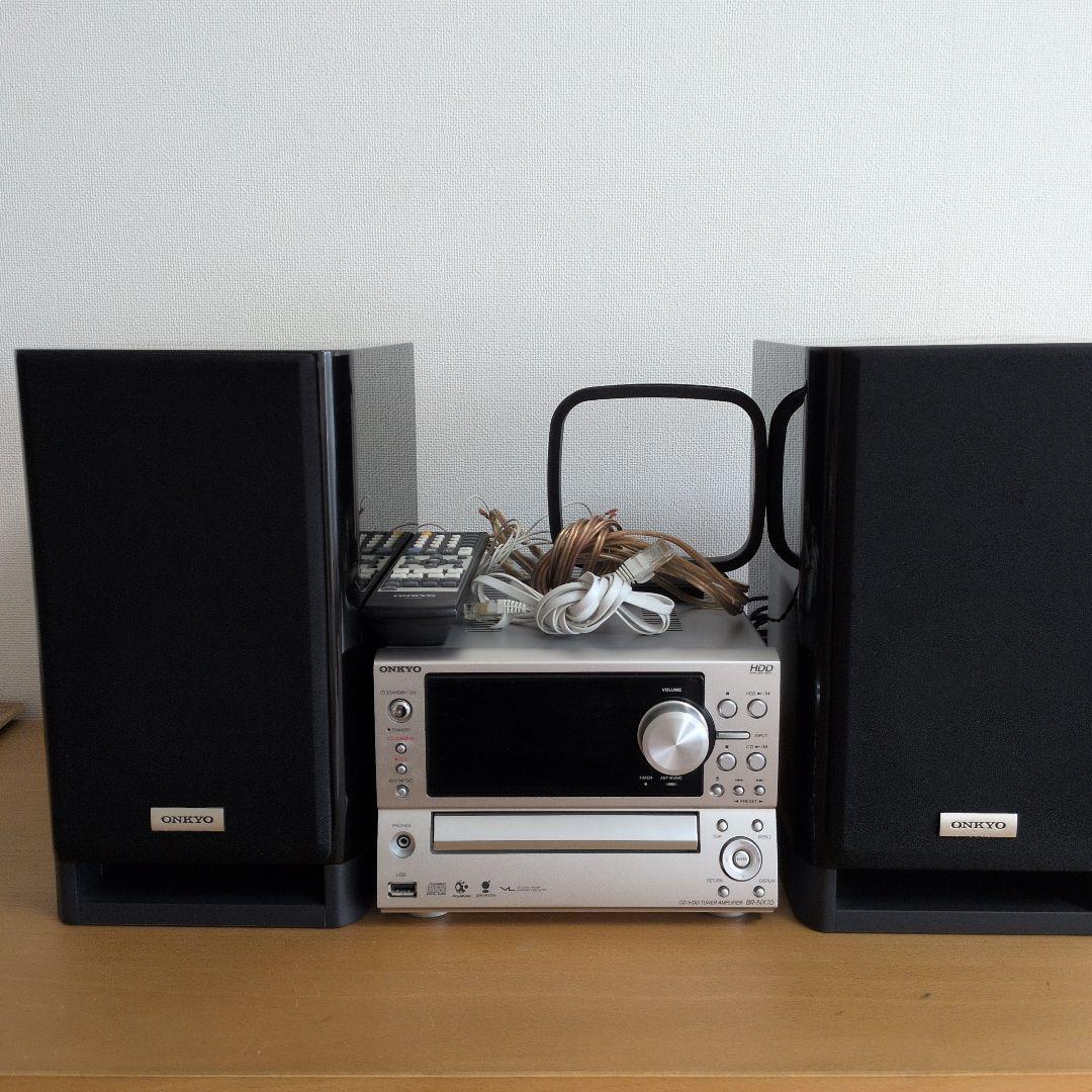 ONKYO BR-NX10 ミニコンポ＆D−NX10 スピ−カ−