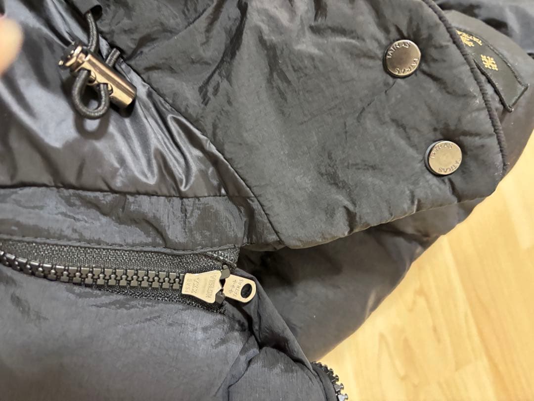 タトラス　POLITEAMA ポリテアマ ダウンジャケット　02 ブラック　9号