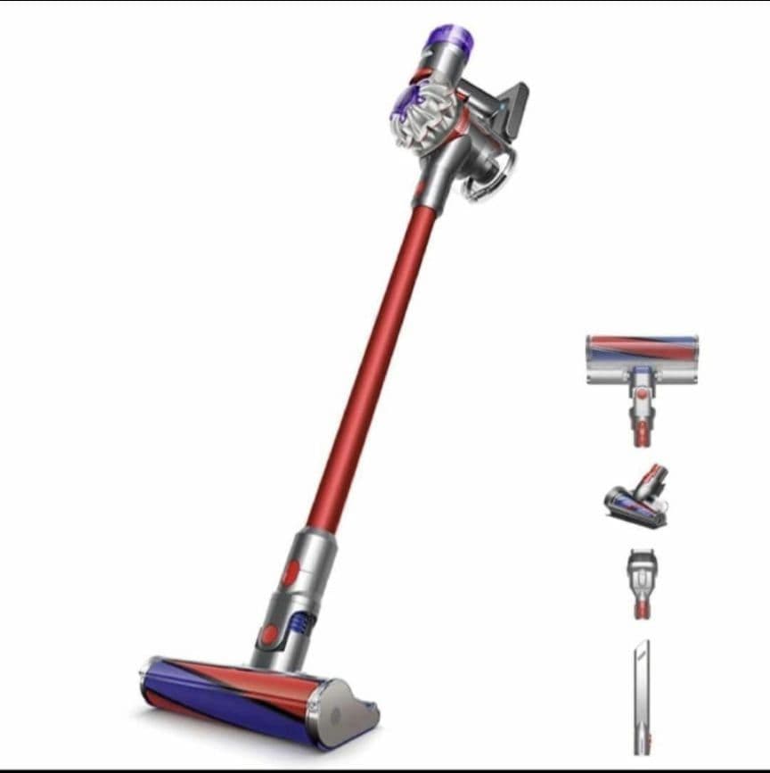 【新品】ダイソンコードレス掃除機 V8 Origin SV25　RD2 レッド