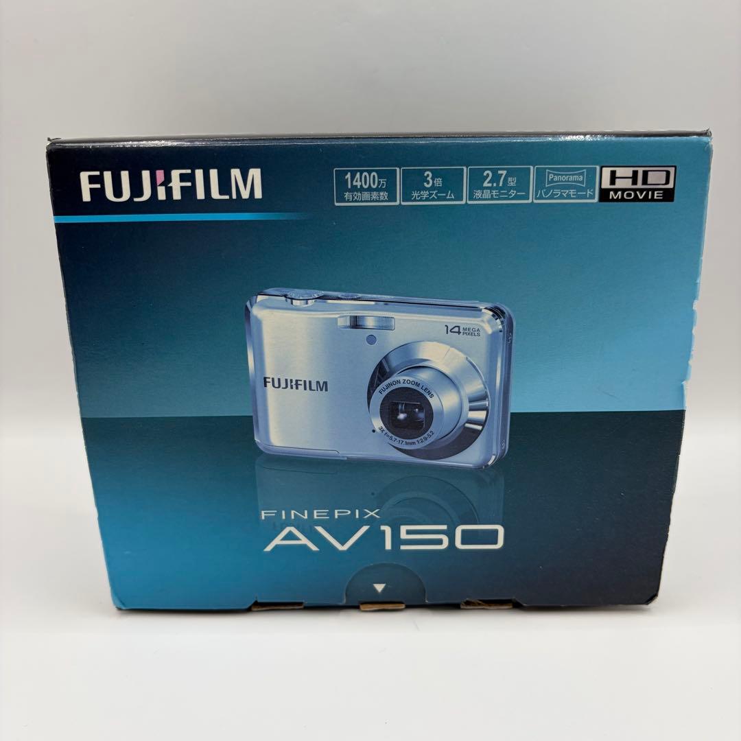 【動作品】FUJIFILM FINEPIX AV150 コンデジ 単三電池式