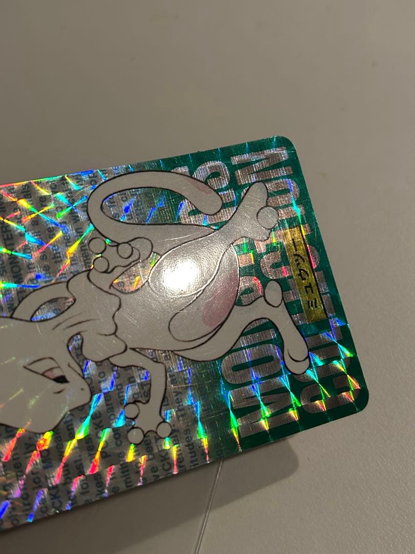 ポケモンカード　バンダイ　カードダス ミュウツー　美品　当時品