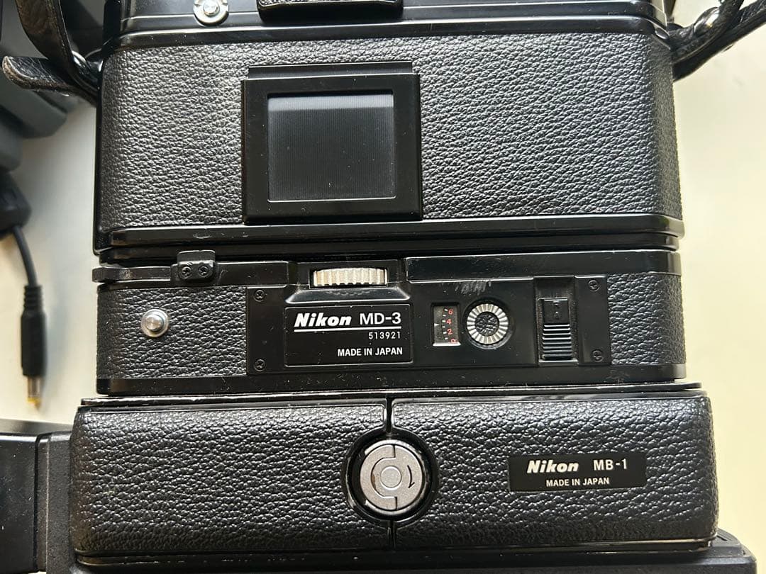 美品レア Nikonフィルムカメラ NikonF2 MD-3 MD-1 他セット