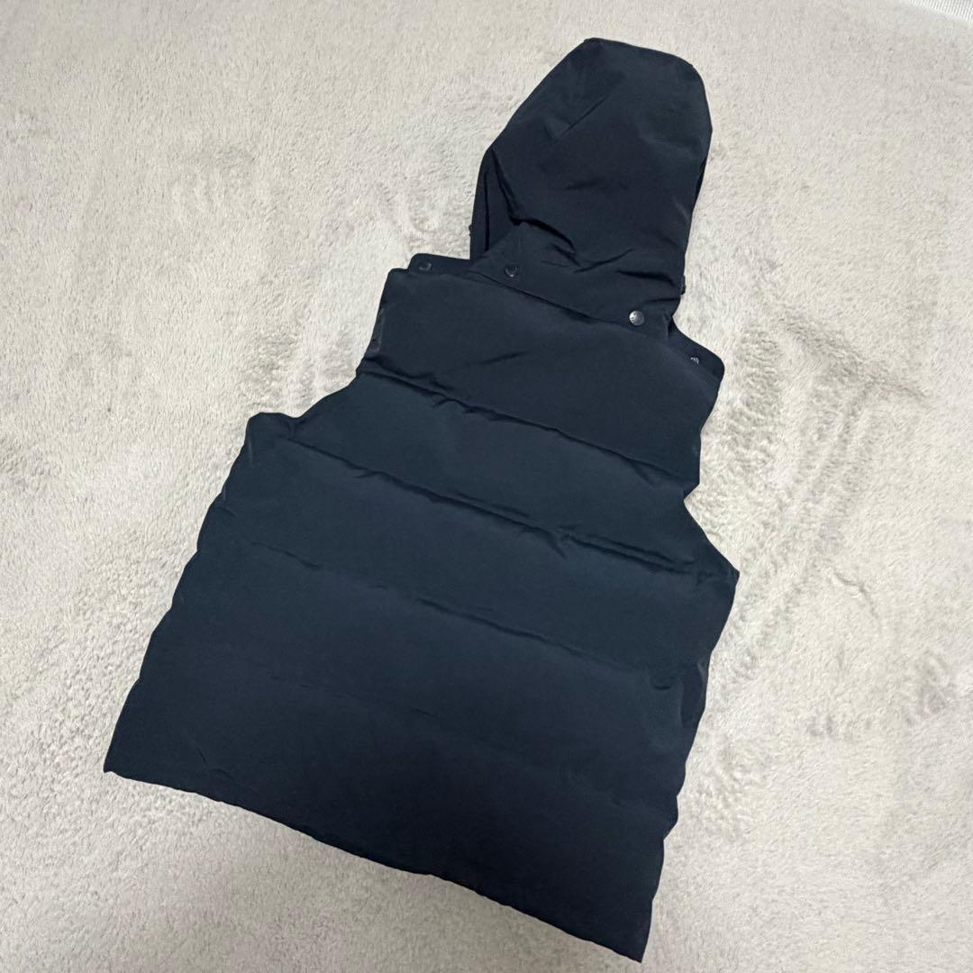 ☆ほぼ未使用品☆DANTON ダントン　ダウンベスト　濃紺ダークネイビー L相当