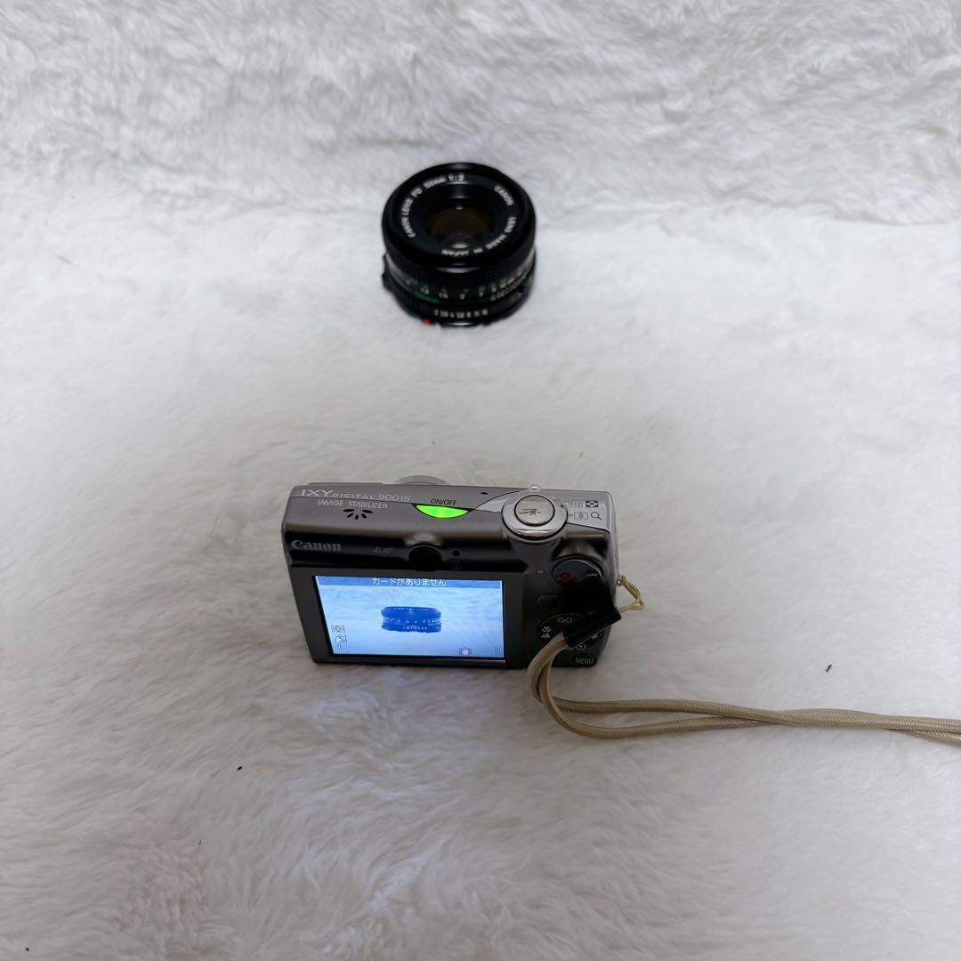 【美品】Canon IXY DIGITAL 900IS コンパクトデジタルカメラ