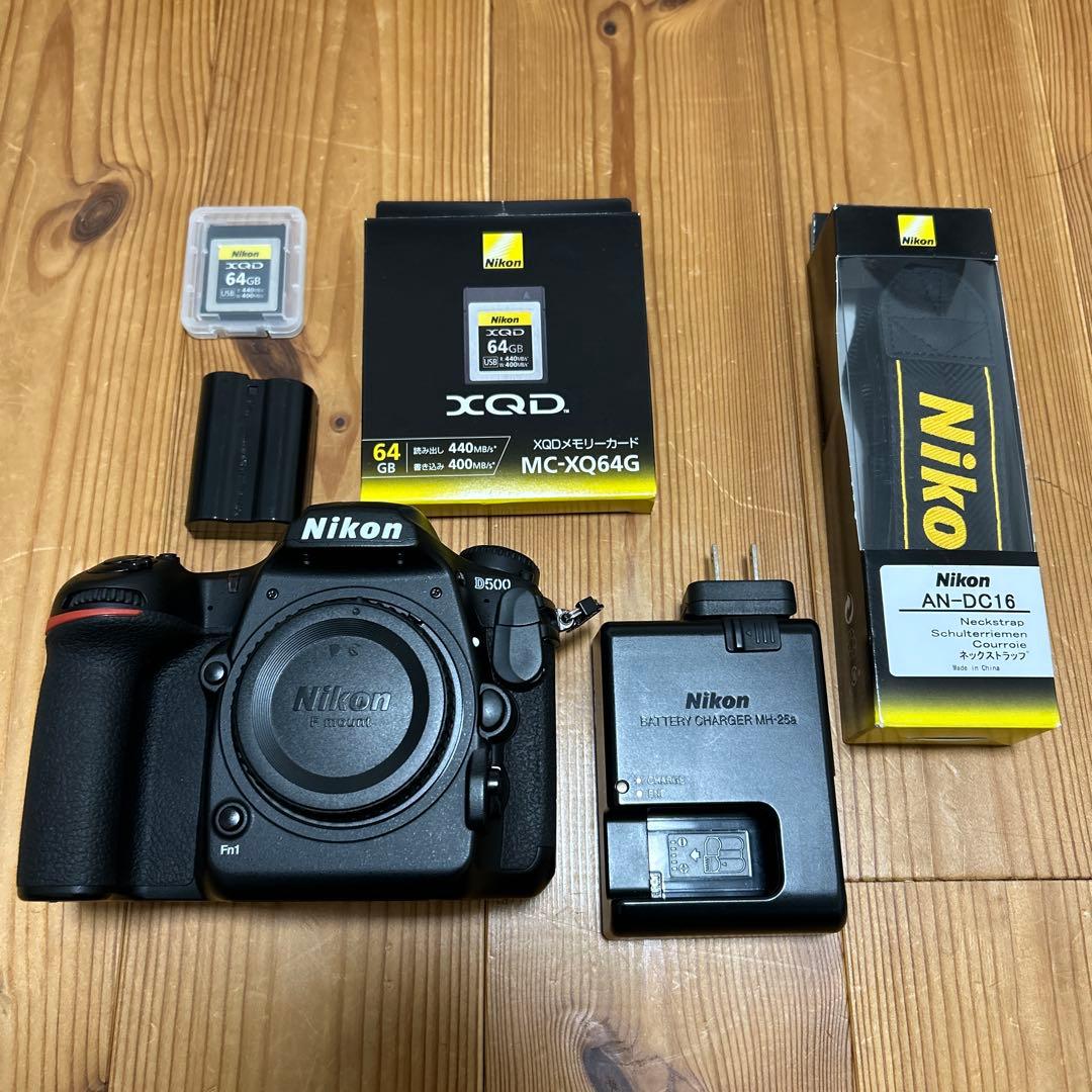 Nikon D500 ボディ【美品】 【値下げいたしました】
