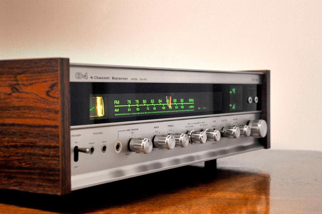 ★VICTOR GX-450 CD-4　4channelステレオ大型レシーバ―♪