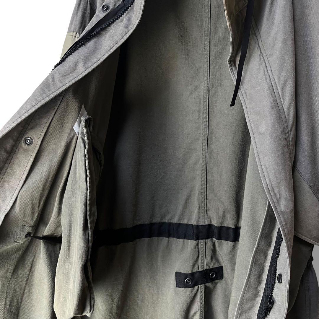 N.HOOLYWOOD エヌハリウッド モッズコート 薄手　ギミック 袖ポケット
