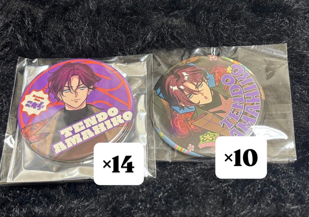 カリスマ 天彦 WEAR2 ガンボ ガンボツアー 缶バッジ