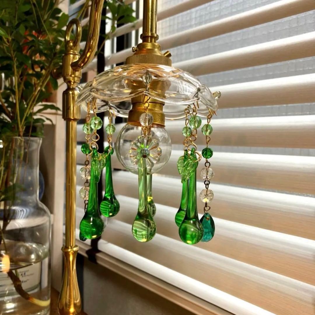 ミニシャンデリア（Forest）　1920年　フランスアンティーク　ランプ