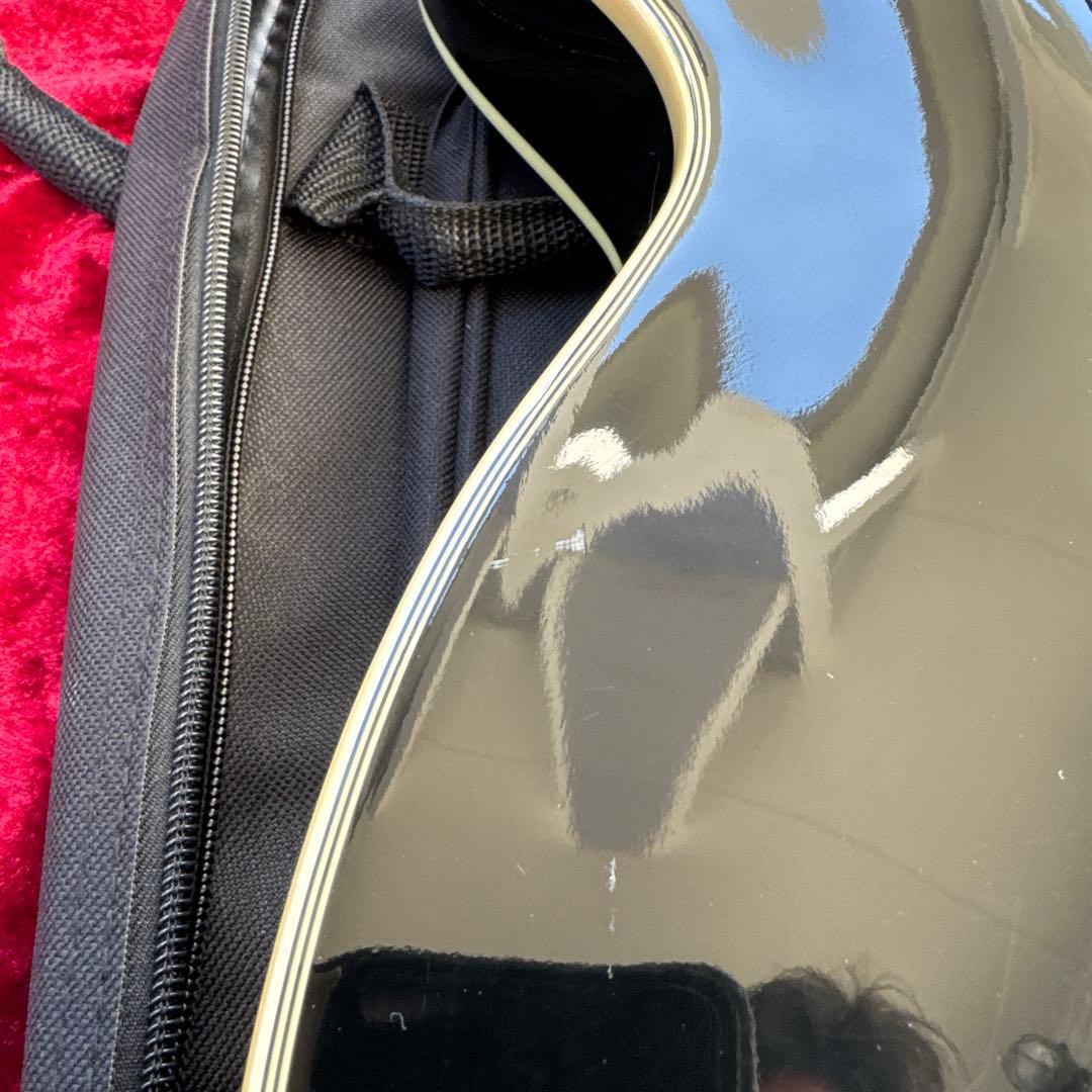 美品 メンテ済 Epiphone Les Paul CUSTOM Ebony