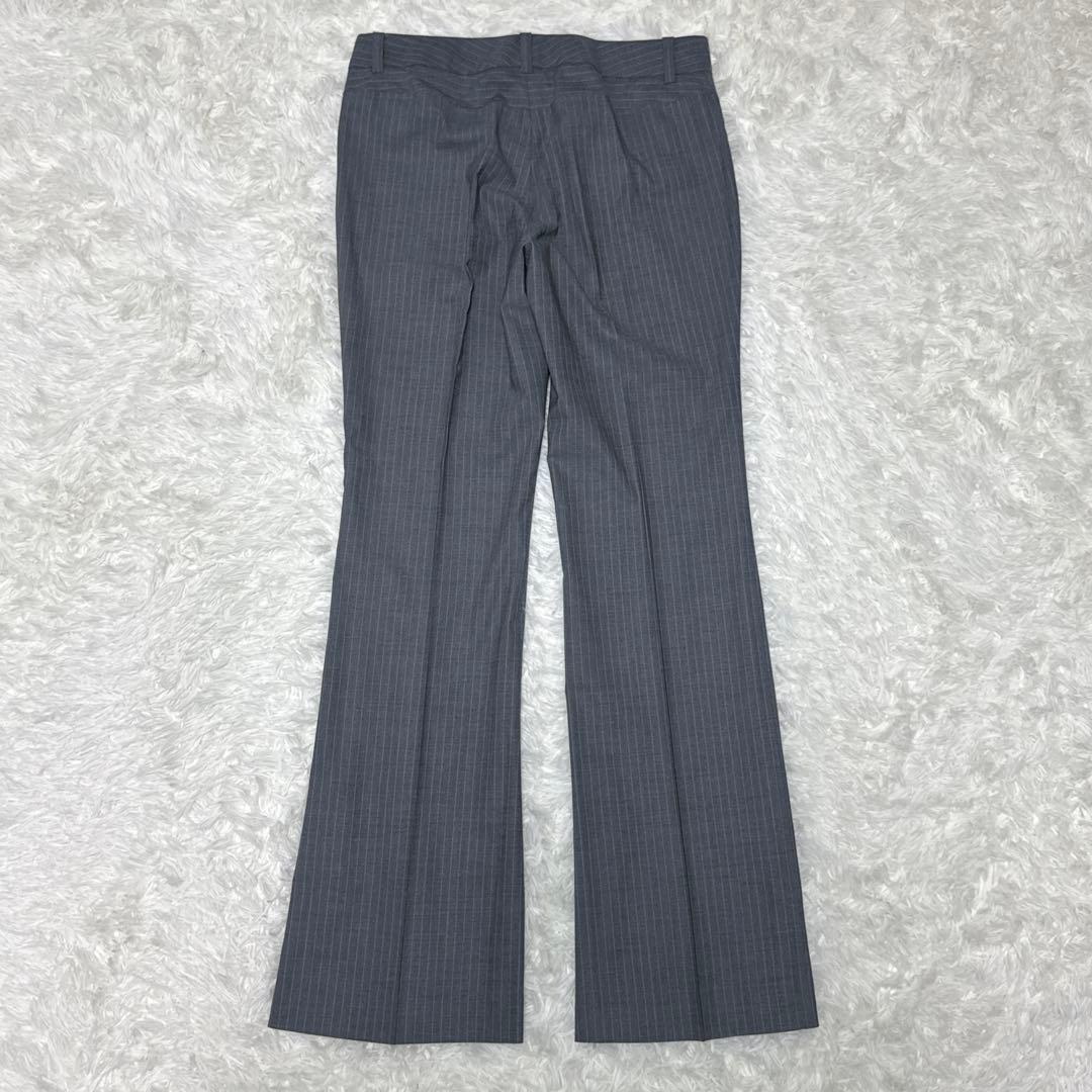 最高級✨ロロピアーナ✨セオリーリュクス パンツスーツ グレー ストライプ 美品