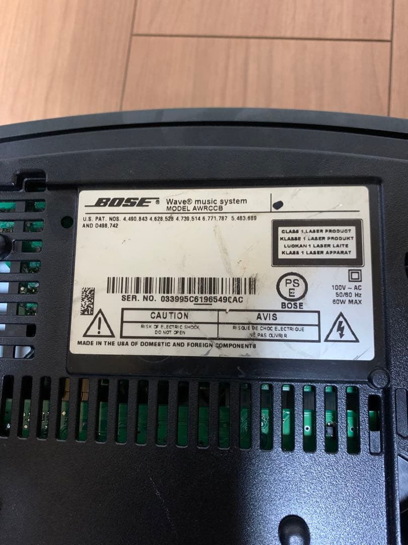 ラジオ・コンポ BOSE system AWRCCB,II,Bose companion 3