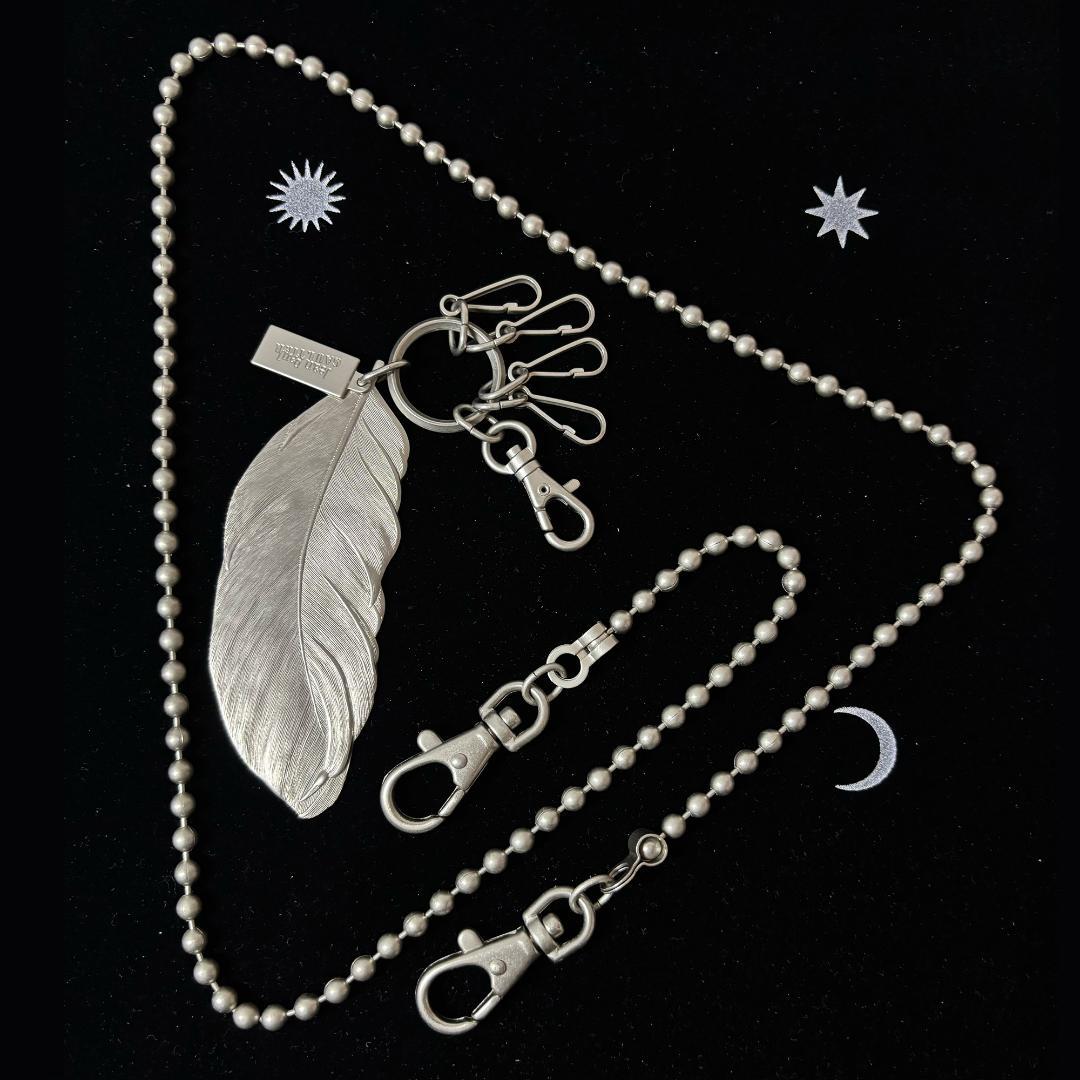 Jean Paul GAULTIER ジャンポールゴルチェ 羽根 キーホルダー