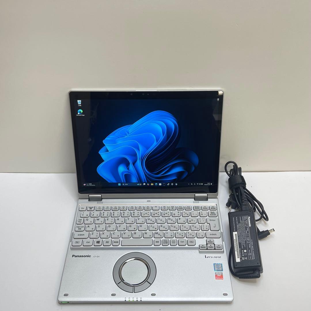 Windowsノート本体 #748 2in1 PANASONIC CF-QV8 i5-8365U OFFi