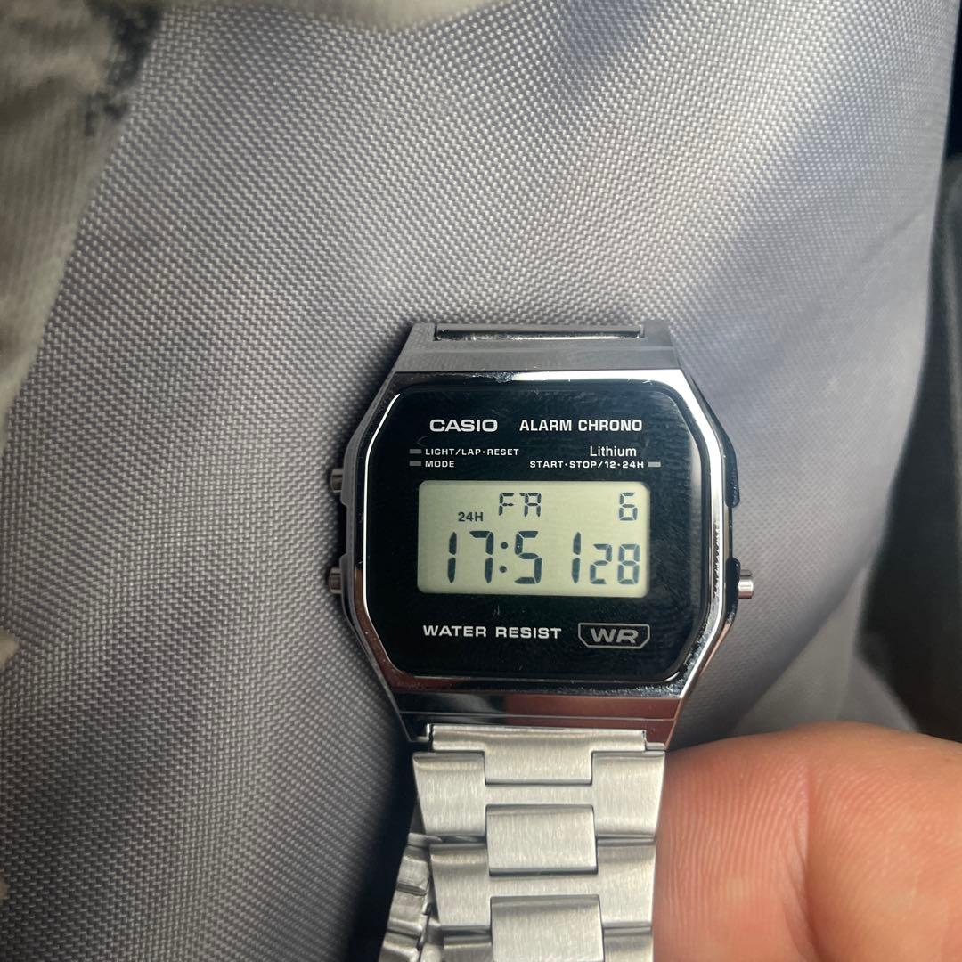 カシオ CASIO A158WEA-1JF 本田翼愛用