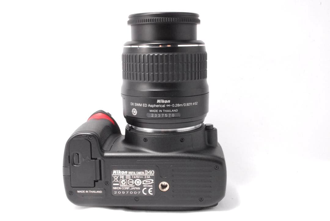 美品✨おまけ多数✨入門モデル✨Nikon D40✨一眼レフカメラ✨