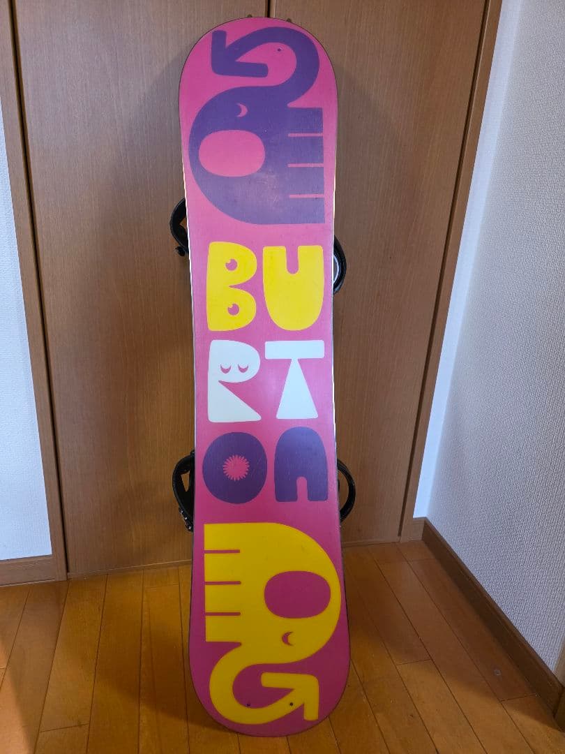 Burton スノーボードキッズ用　 115センチビンディング付