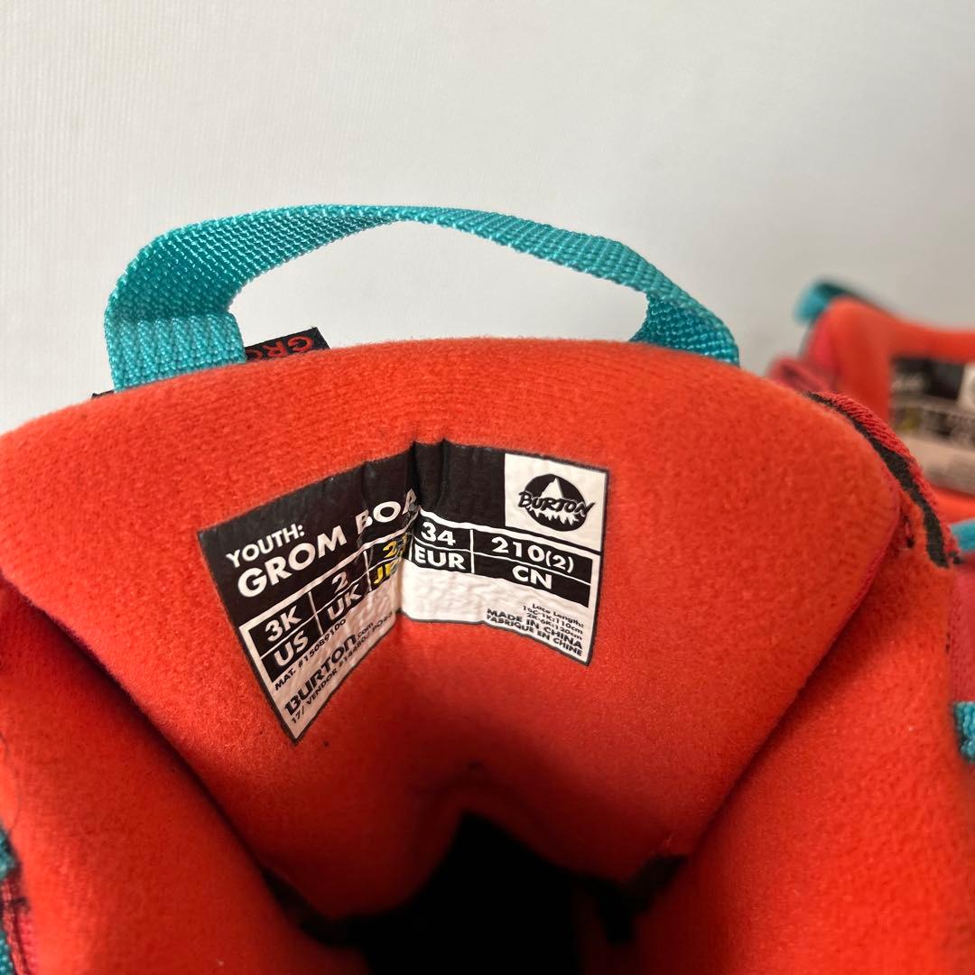 Burton 子ども用 スノーボードブーツ 21センチ バートン